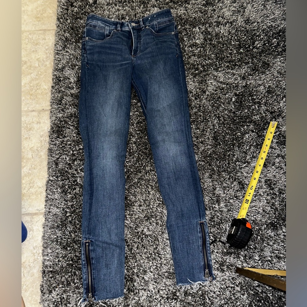 Jean with bottom zipper size 2/long